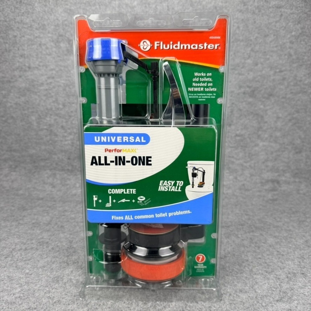 Fluidmaster 400ARHRK PerforMAX Universal All-in-One Toilet Repair Kit 2” NEW